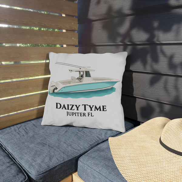 Personalized Nautical Outdoor Pillow