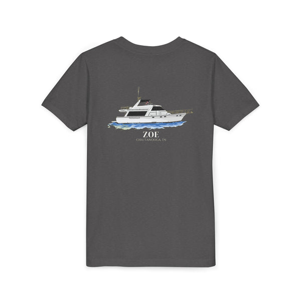 Kids T-Shirt with Boat Design – Perfect Beach Outfit