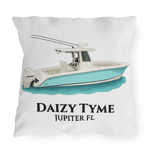 Personalized Nautical Outdoor Pillow