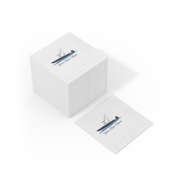Personalized Nautical Napkins for Boat Lovers