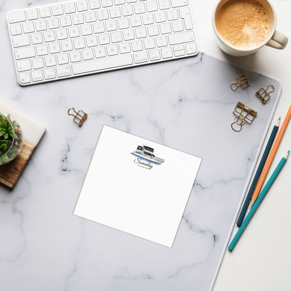 Personalized Boat Notepad/Notes
