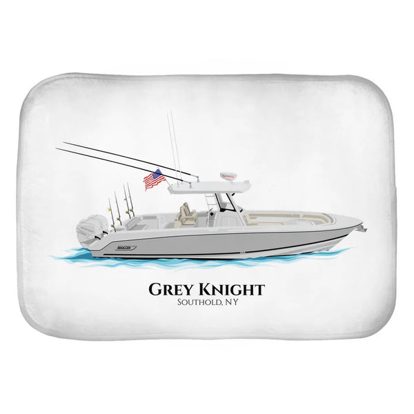 Decked Out Captain Custom Bath Mat