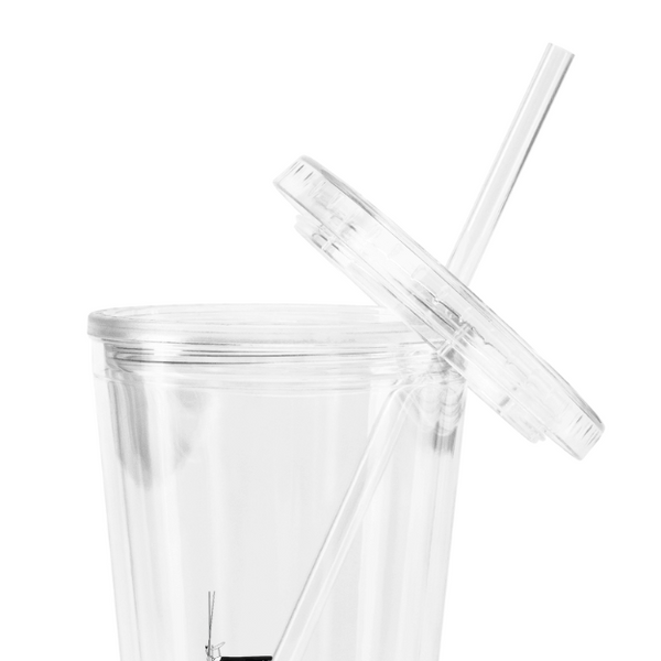 Personalized Boat Clear Plastic Tumbler - 16oz