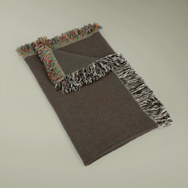 Personalized Boat Woven Blanket