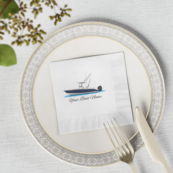 Personalized Nautical Napkins for Boat Lovers