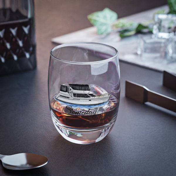 Personalized Boat Whiskey Glass – 6oz