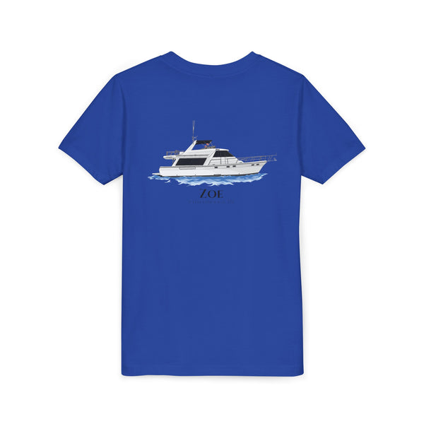 Kids T-Shirt with Boat Design – Perfect Beach Outfit