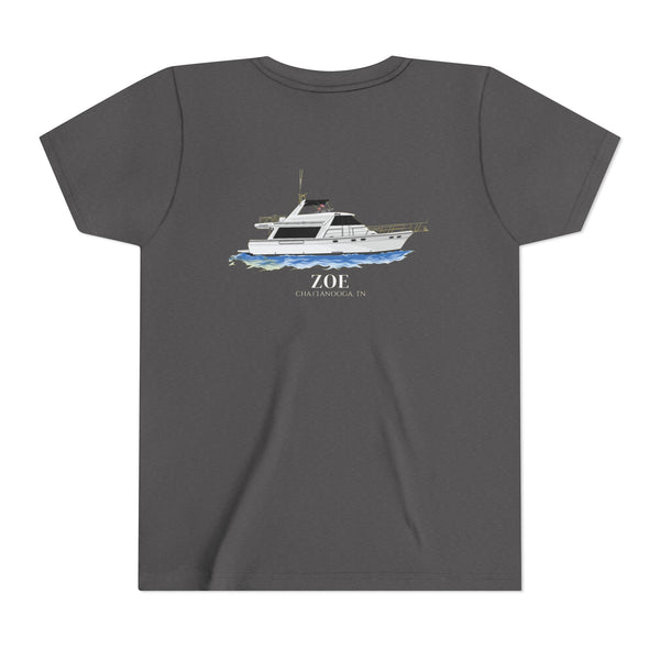 Kids T-Shirt with Boat Design – Perfect Beach Outfit