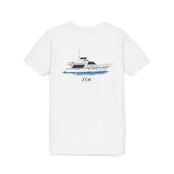 Kids T-Shirt with Boat Design – Perfect Beach Outfit