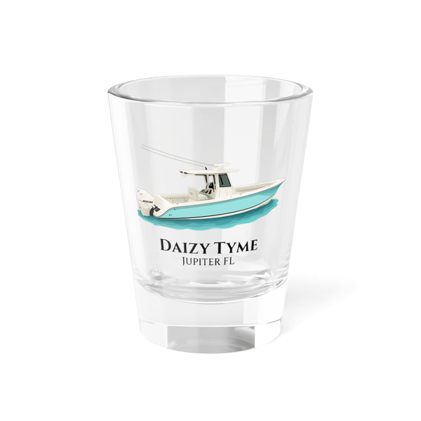 Personalized Nautical Shot Glass - 1.5oz