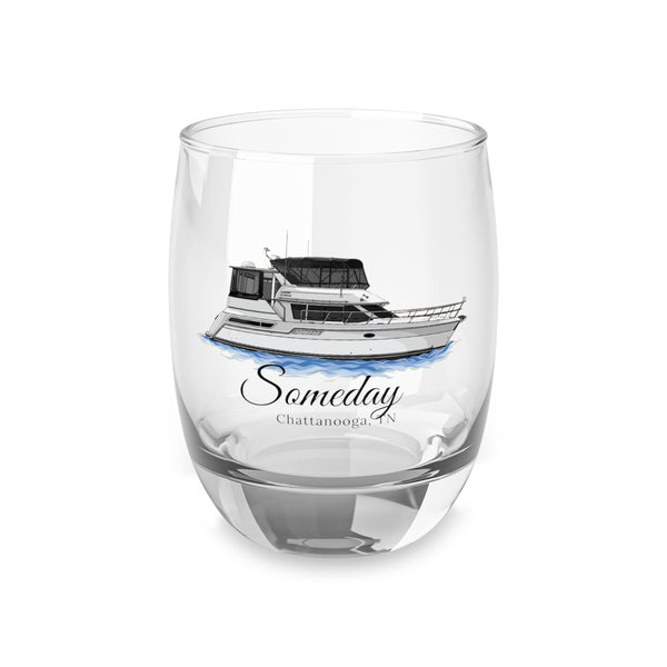 Personalized Boat Whiskey Glass – 6oz