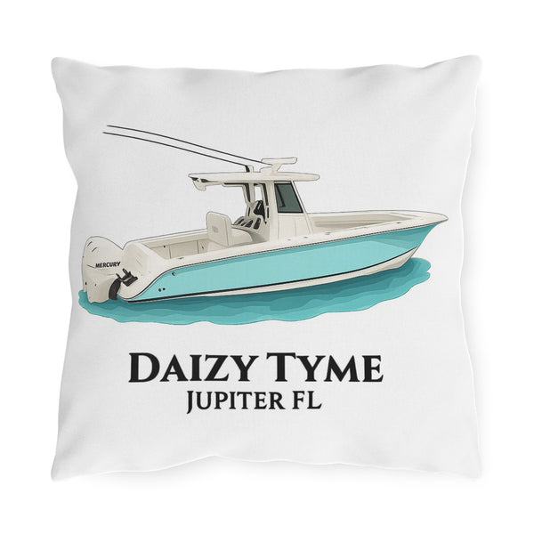 Personalized Nautical Outdoor Pillow