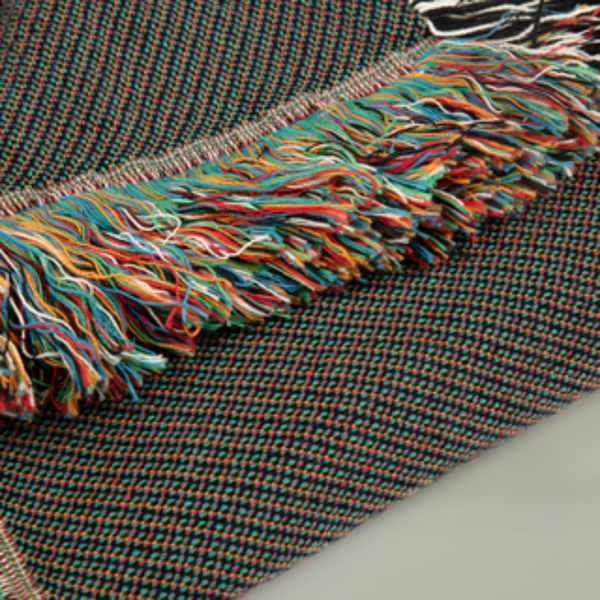 Personalized Boat Woven Blanket