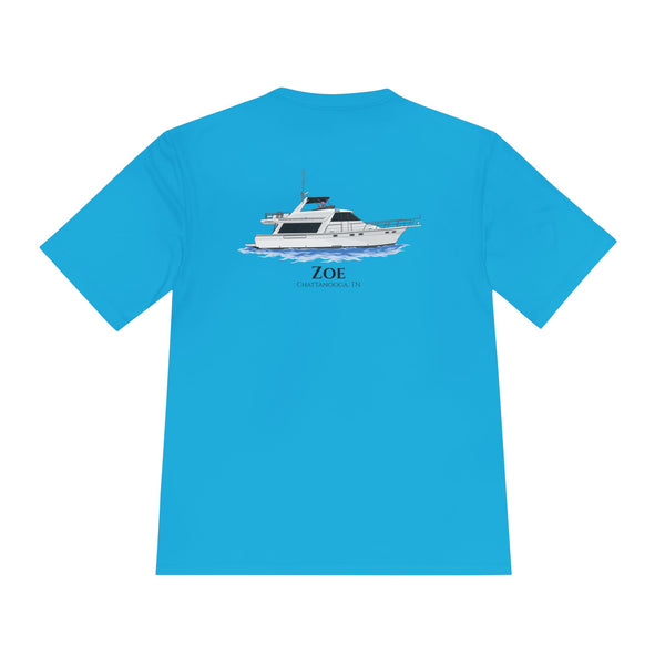 Dri-Fit Captain Custom Boat Shirts - Short Sleeve