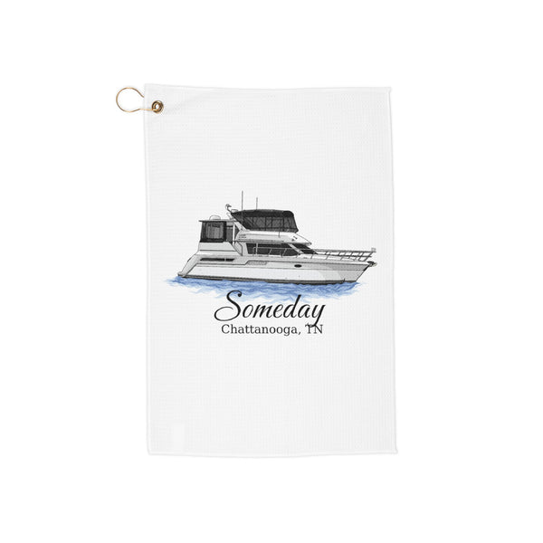 Personalized Nautical Golf Towels