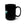 Personalized Black Mug with Boat Design - 15oz