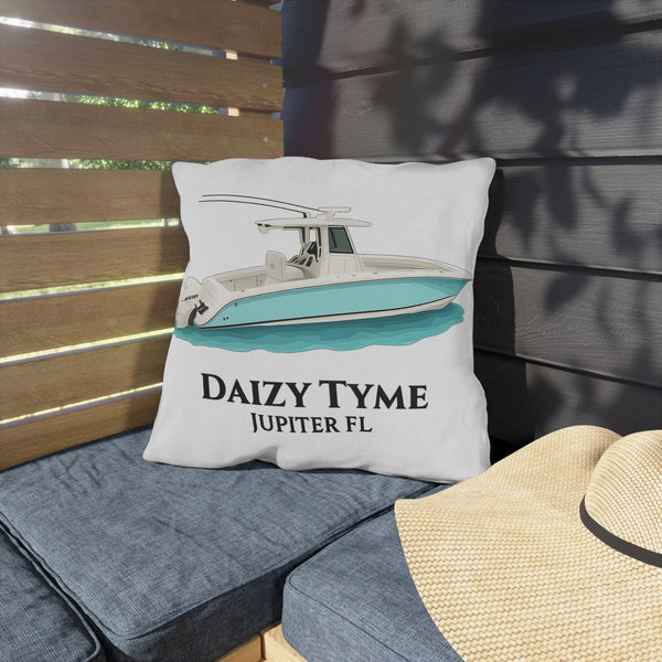 Personalized Nautical Outdoor Pillow
